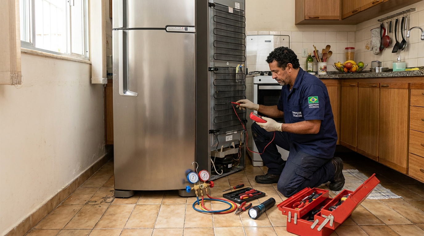 Manutenção na refrigeração em Cuiabá-MT
